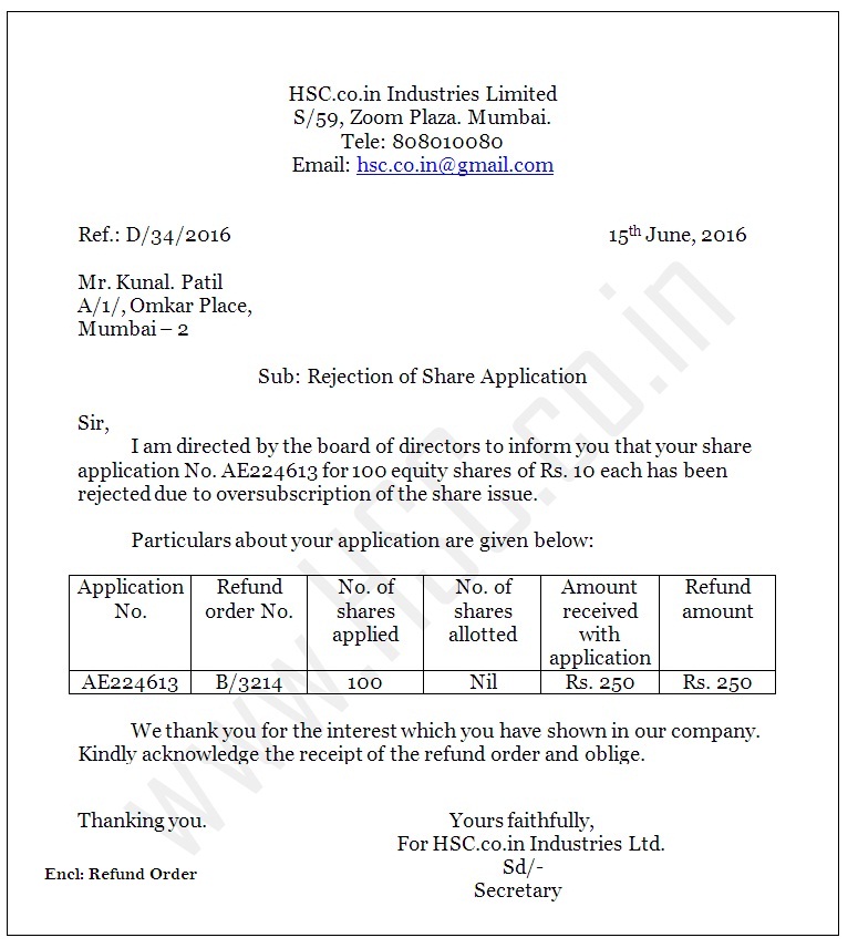 Application letter hsc picture